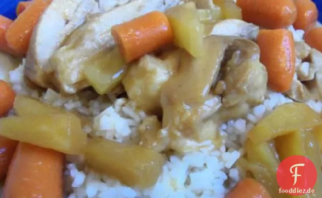 Crock Pot Hula Huhn