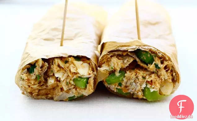 Marokkanisches Huhn + Aprikosensalat