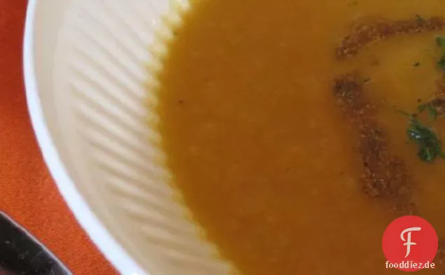 Geröstete Karotten-Fenchel-Suppe