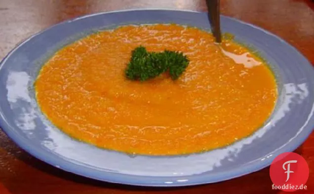 Karotten-Limetten-Suppe