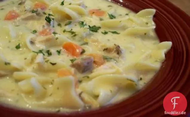Cremige Truthahnsuppe