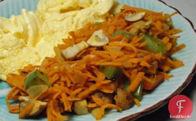Hash Browns-Ersatz - Gemüse