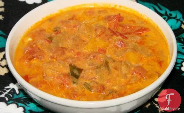 Barfuß Contessa Creme aus frischer Tomatensuppe
