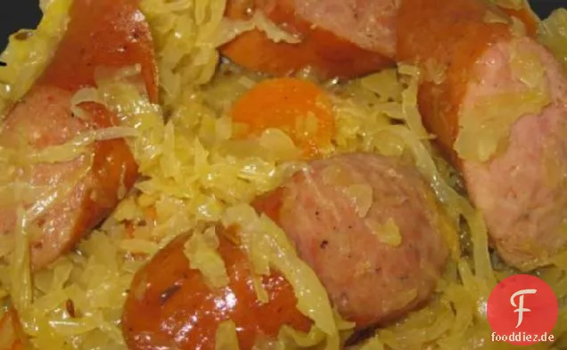 Sauerkraut Mit Polnischer Wurst