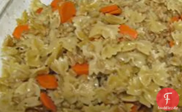 Auflauf aus Rindfleisch und Gerste