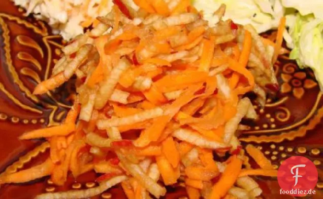 Schneller Karotten-Apfel-Salat