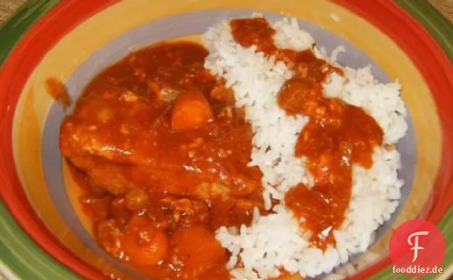 Marokkanischer Hühnereintopf, Crock Pot