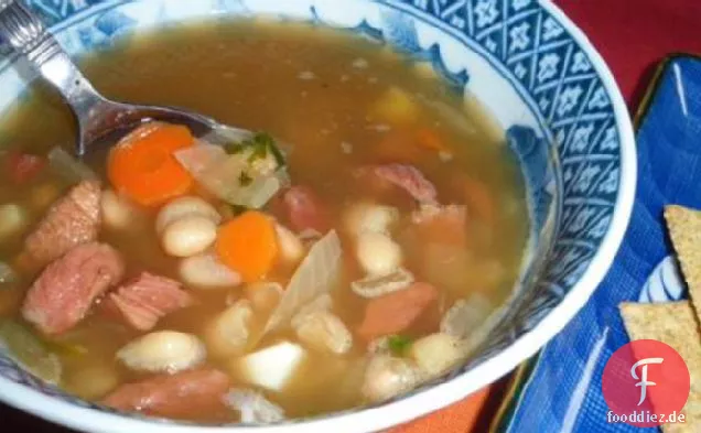 Navy-Bean (Schinken und Bohnen) - Suppe