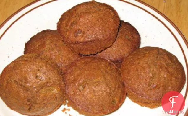 Karotten-Rosinen-Muffins