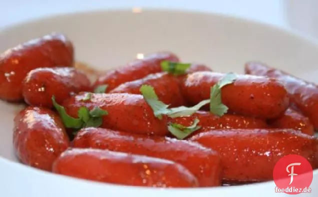 Einfach lecker Honig gewürzt Karotten