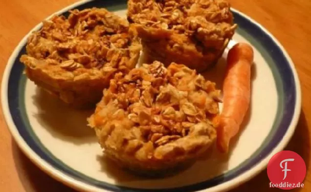 Pferd Muffins (Hafer und Karotte)