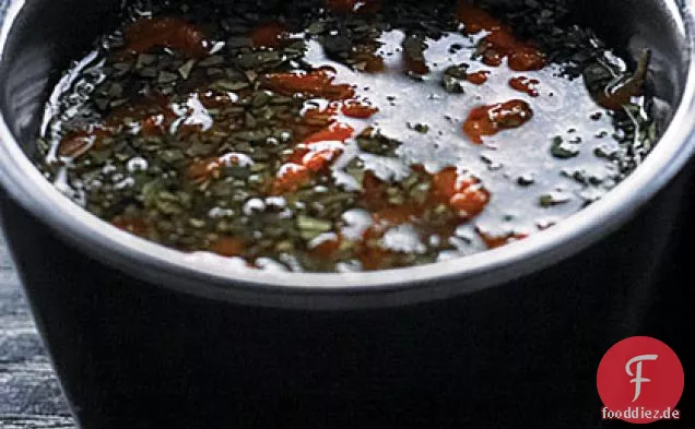 Limetten-Chili-Sauce