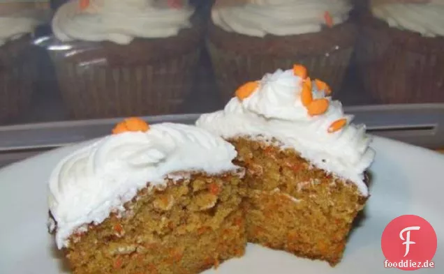Karottenkuchen Cupcakes