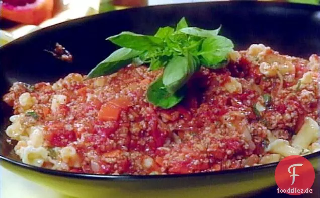 Kalbsragout mit Campanelle