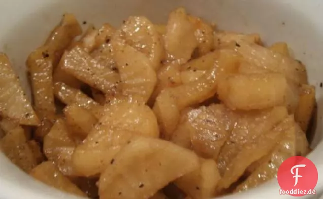 Daikon Rettich mit Huhn-koreanischen Stil
