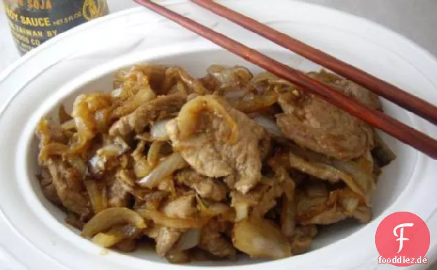 Ingwer Schweinefleisch (Shogayaki)