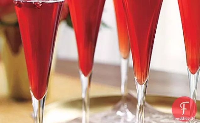 Champagner-Granatapfel-Cocktail
