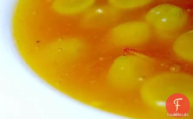 Orange Ingwer-Sauce für Ente