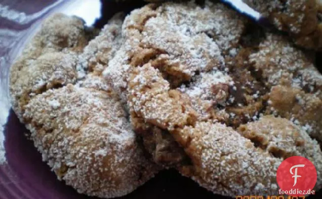 Ingwer Schokolade Chip Crinkles