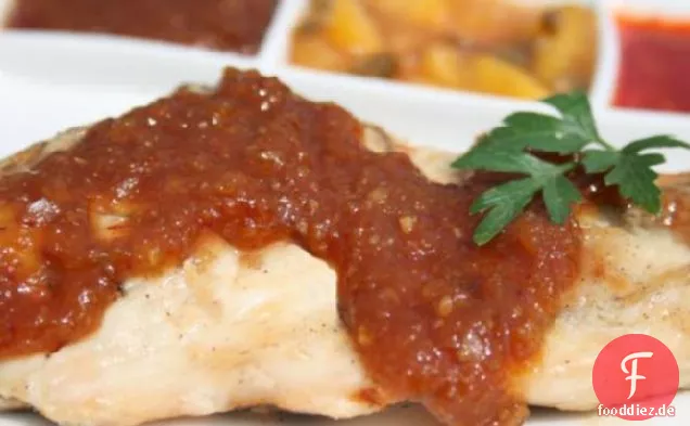 Pfirsich-Chipotle-BBQ-Sauce