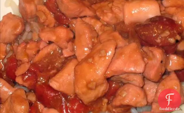 Kirsche Teriyaki Huhn