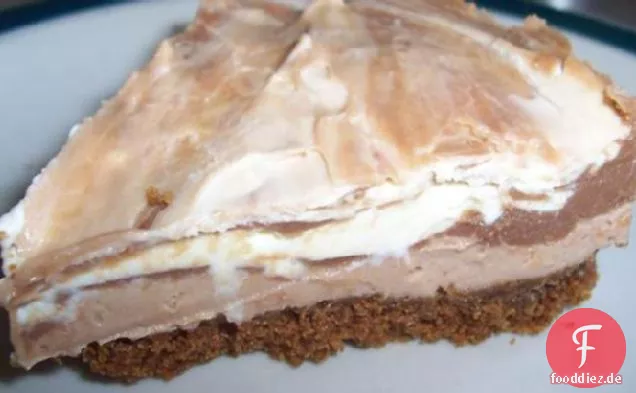 No-bake dekadenten Schokoladen-Käsekuchen