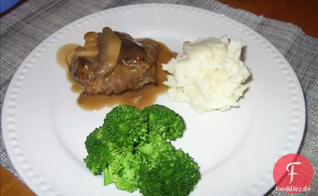 Mock Huhn gebratenes Steak