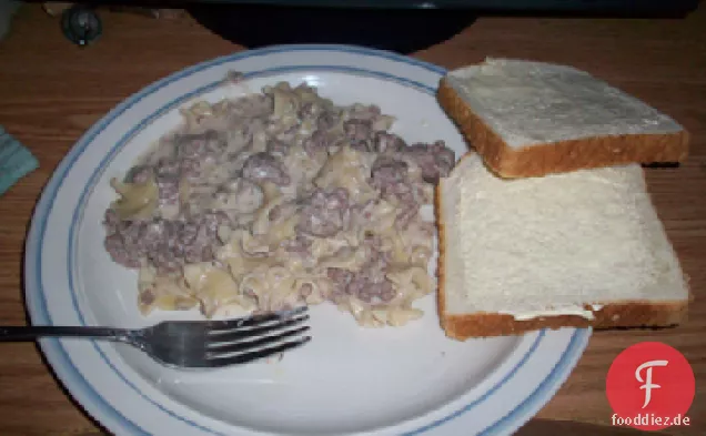 Wunder Peitsche Einfach Hamburger Stroganoff