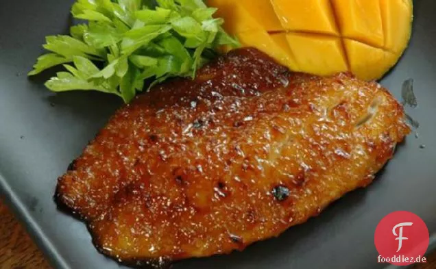 Mango-Chutney-Meerrettich-Sauce zum Grillen