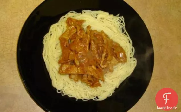 Gefüllten Steak-Streifen