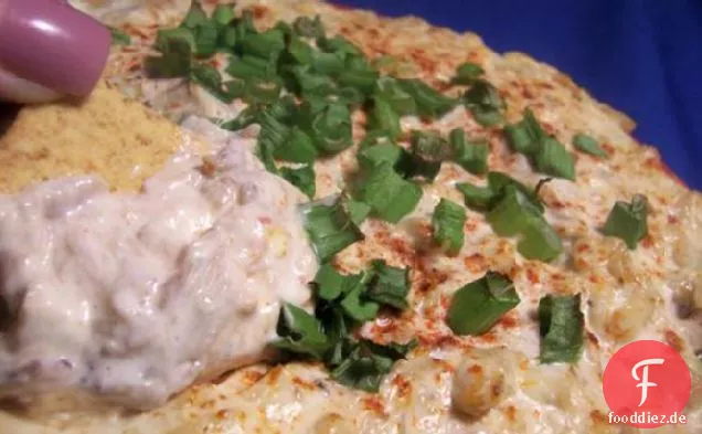 Heißer kreolischer Krabben-Dip