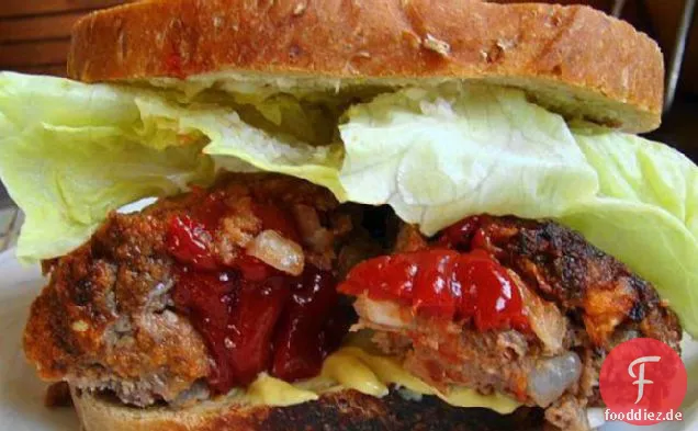 Einfacher altmodischer Hackbraten