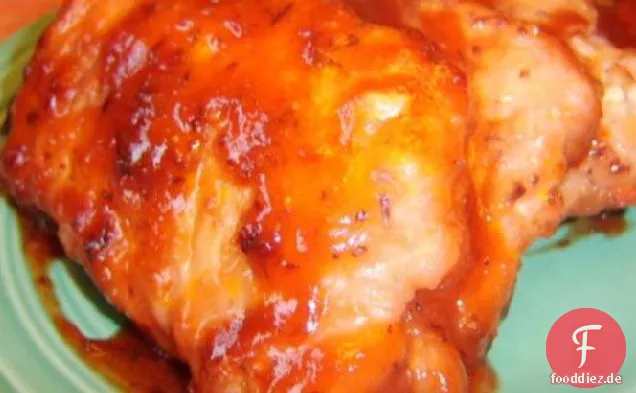 Schweinekoteletts Mit Cranberry-Meerrettich-Sauce