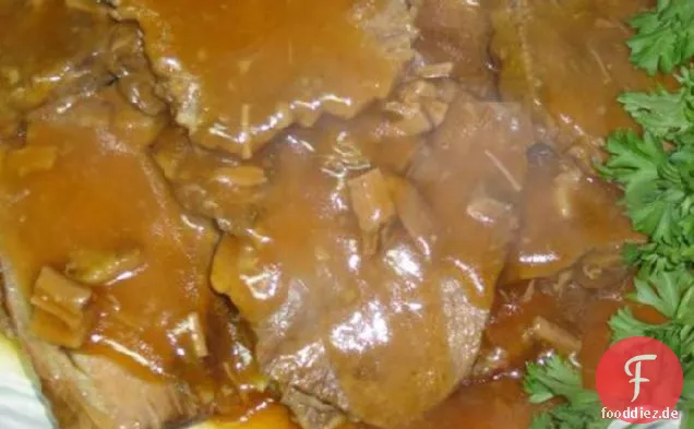 Würziger V-8 Schmorbraten