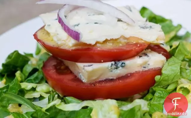 Tomaten Blauschimmelkäse Napoleons