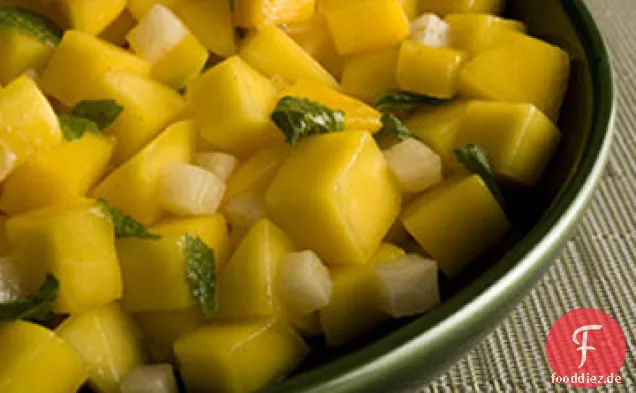 Marinierter Mango und Jicama-Salat Rezept