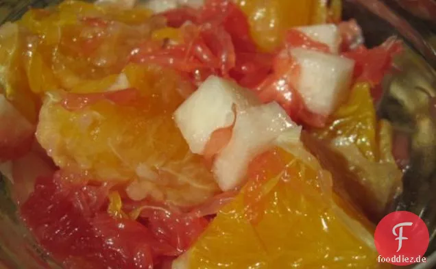 Jicama-Zitrus-Salat Mit Sangria-Dressing