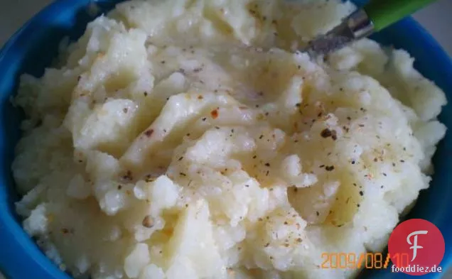 Erstaunliche Buttermilch Knoblauch Kartoffelpüree