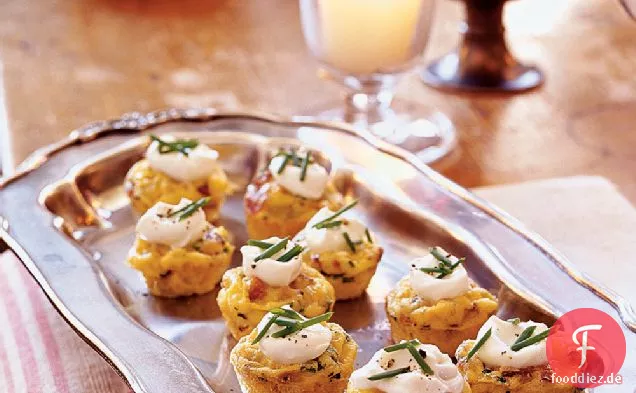 Mini-Speck-und Kartoffel-Frittatas
