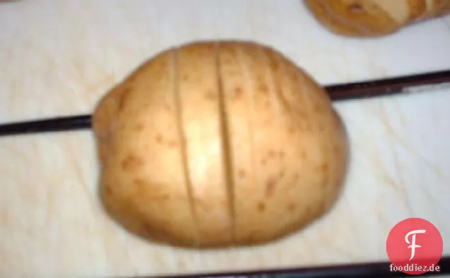Hasselback Kartoffeln
