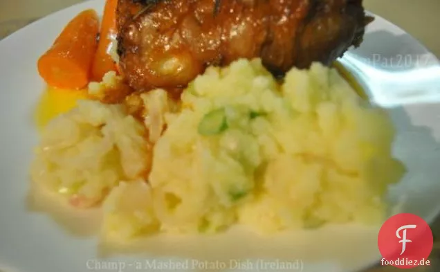 Champ -- ein Kartoffelpüree (Irland)