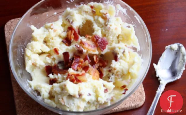 Speck und Buttermilch Kartoffelpüree