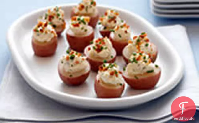 Mini PHILLY Kraut und Knoblauch Kartoffel Bites