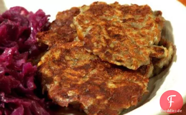 Gouda-Kartoffel-Pfannkuchen