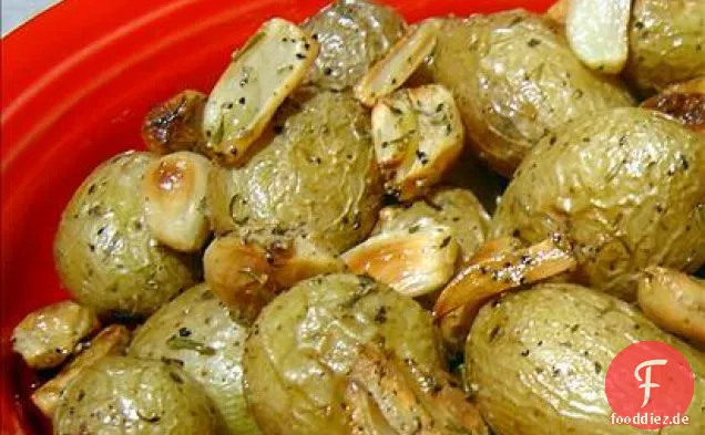 Geröstete Parmesankartoffeln