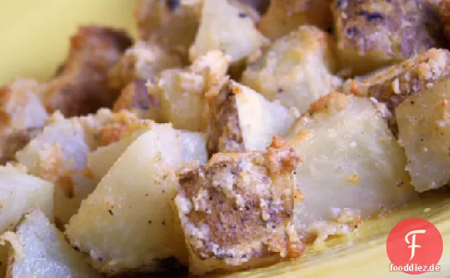 Geröstete Parmesankartoffeln