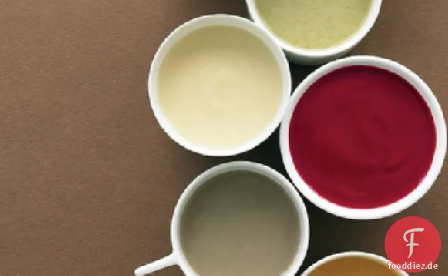 Pürierte Pilzsuppe
