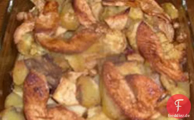 Zimt Apfel Süßkartoffeln