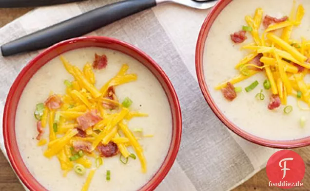 Geladene Kartoffelsuppe