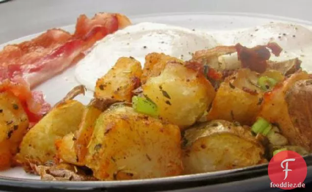 Ofen knusprige Kartoffeln